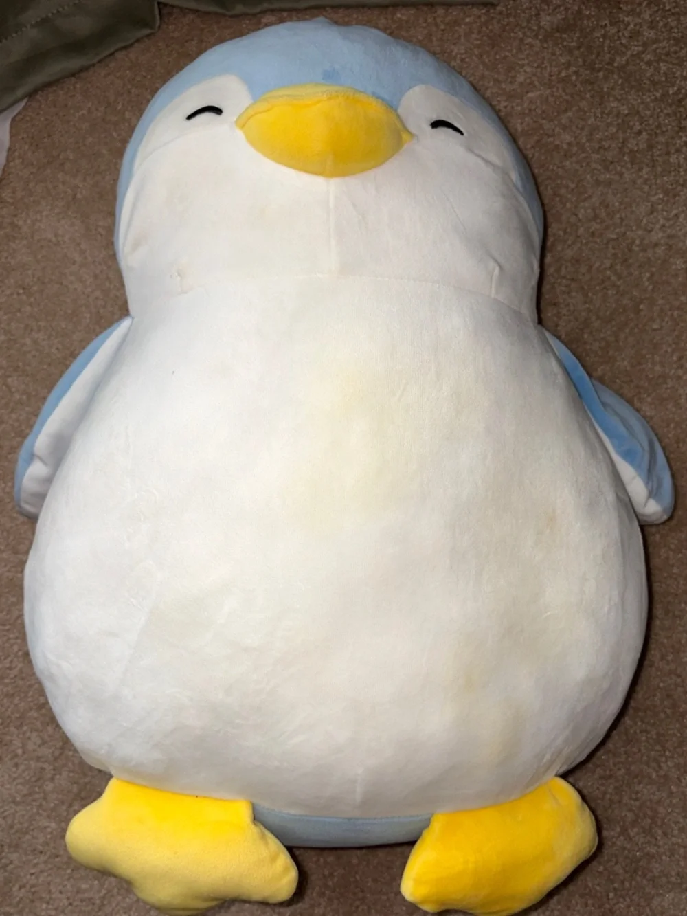 Miniso Penguin plush 19 in. *worn